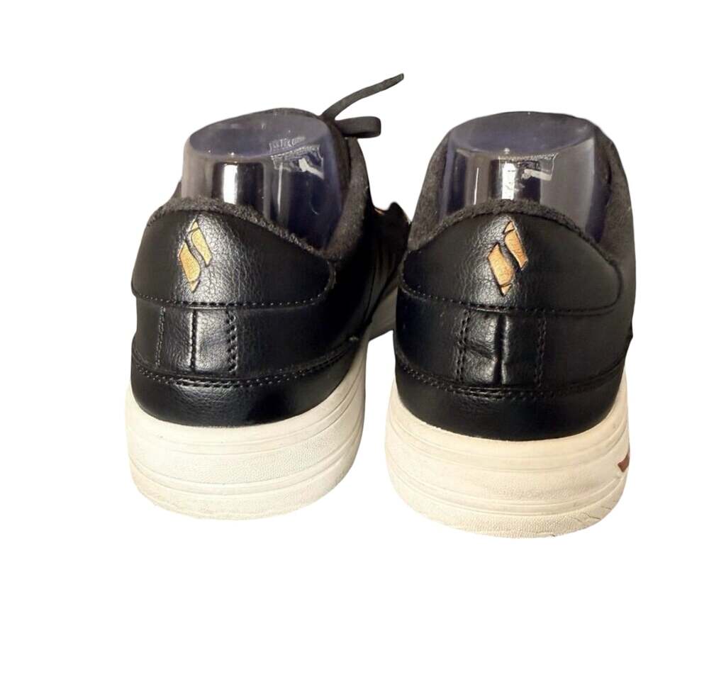 Skechers Arch Fit Wide Width Black Sneakers Size 8.5 - Picture 5 of 7